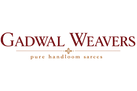 Gadwal Weavers logo with text 'pure handloom sarees' on a white background